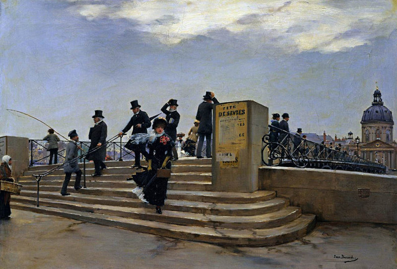 1881 - Windy Day on the Port des Arts