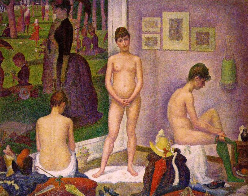 1888 - Les Poseuses (The Models)