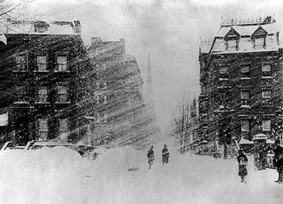 1888 - Blizzard known as The Great White Hurricane