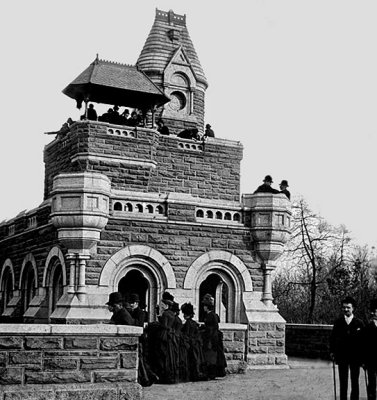 1870 - Belvedere Castle in Central Park