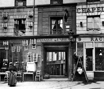 1896 - Chair and hat shops