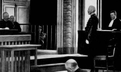 1899 - Alfred Dreyfus at his second trial
