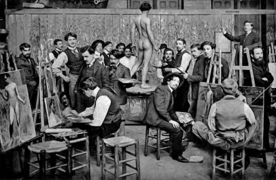 1890's - Class at Ecole des Beaux-Arts