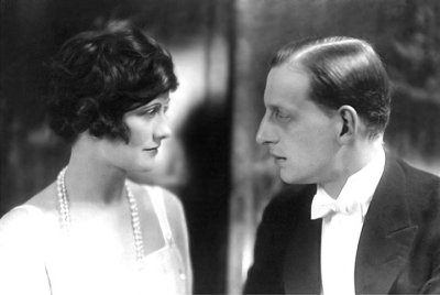 1920 - Coco Chanel with her then lover Grand Duke Dimitri Pavlovich