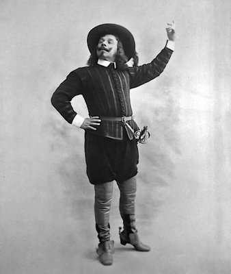 1897 - Coquelin as Cyrano de Bergerac...