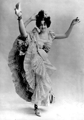1895 - Can can dancer