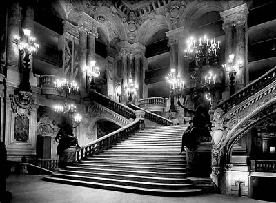 1890's - Interior of the Opera house (Palais Garnier)