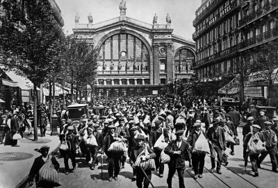 August 1914 - Reservists called up