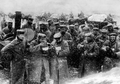 1917 - Germans in winter
