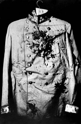 June 1914 - Blood-stained uniform of Archduke Franz Ferdinand