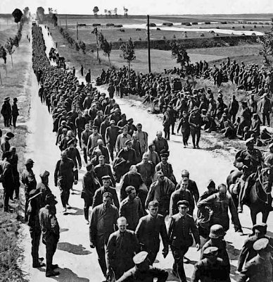 1918 - German prisoners