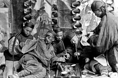 1800's - Opium smokers