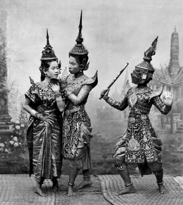 1890 - Temple dancers