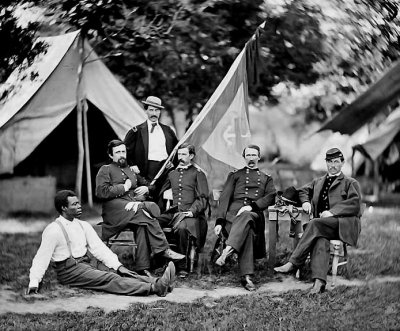 April 1862 - Union officers before the Battle of Shiloh