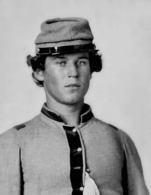 April 1862 - Confederate soldier