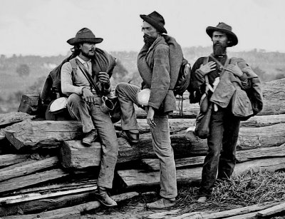 July 1863 - Captured confederates