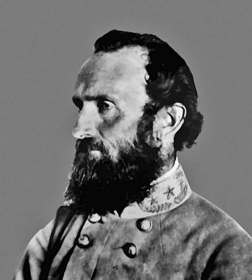 Confederate General Stonewall Jackson