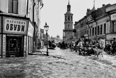 April 1917 - Flooding in Moscow