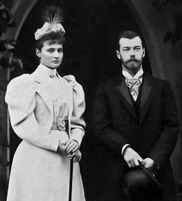 April 1894 - Tsarevich Nicholas engaged to Princess Alix of Hesse