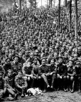 1914 - Over 65 million men go to war