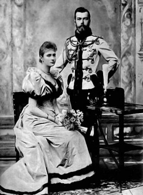 April 1894 - Nickolas and Alexandra's official engagement picture