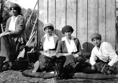 Spring 1917 - In captivity at Tsarskoe Selo