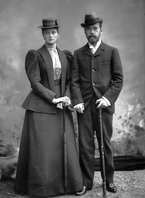 1894 - Nicholas and Alix of Hesse engaged