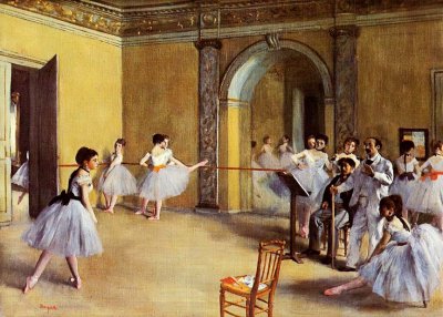 1872 - Dance Class at the Opera