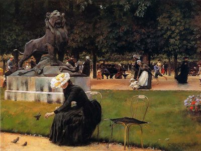 1889 - In the Luxembourg (Garden)