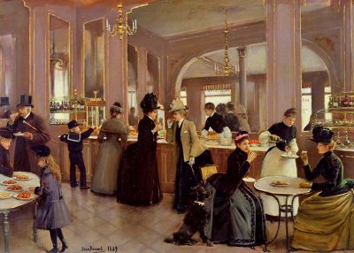 1889 - La Patisserie Gloppe, Champs Elysees