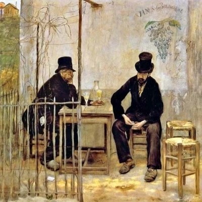 1881 - The Absinthe Drinkers