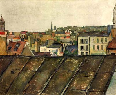 1881- The Rooftops of Paris