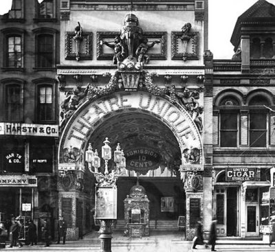 1908 - Theatre newly renovated for movies