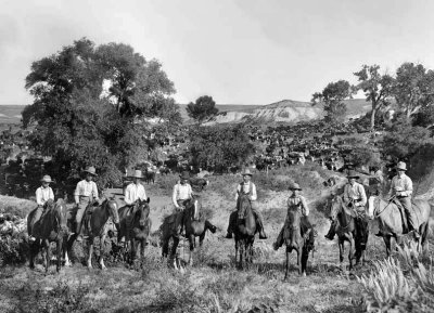 c. 1901 - Cowpokes