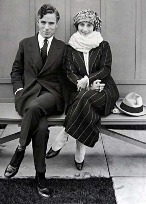 c. 1922 - Charlie Chaplin and Anna Pavlova