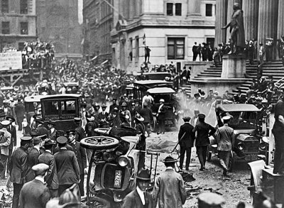 September 16, 1920 - Bombing of Wall Street