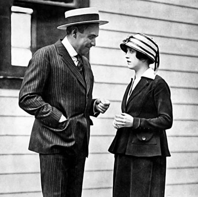 1915 - Mack Sennett and Mabel Normand