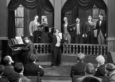 1919 - The Foolish Age with Chester Conklin conducting