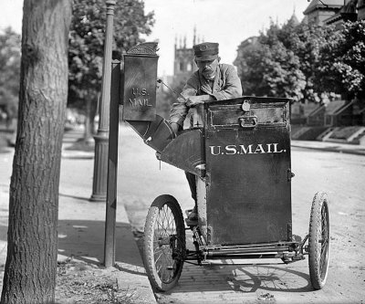 c. 1920 - Mailman