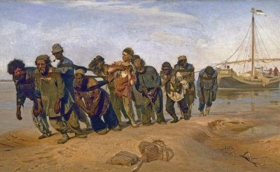 1870-1873 - Volga boatmen