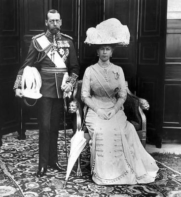1919 - King George V and Queen Mary