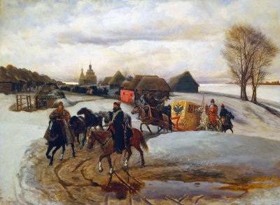 The Spring Pilgrimage of the Tsarina under Tsar Aleksy Mihailovich
