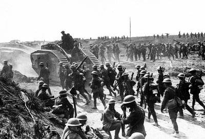 March 1917 - British advance on Bapaume