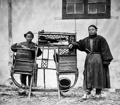 c. 1870 - Portable street restaurant