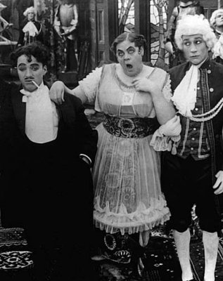 1914 - Marie Dressler and Charlie Chaplin