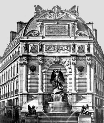 1870 - St. Michel fountain