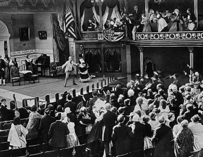 1915 - The assassination of Lincoln in The Birth of a Nation