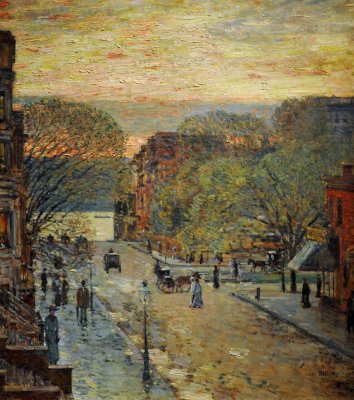 1905 - Spring on West 78th Street