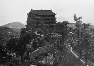 c. 1880 - Five-story pagoda