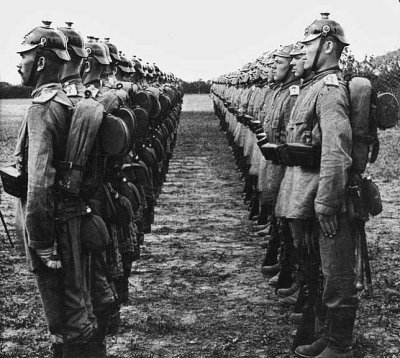 1914 - German troops